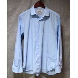 Ted Baker Endurance Light Blue Slim Fit Button-Up Shirt L